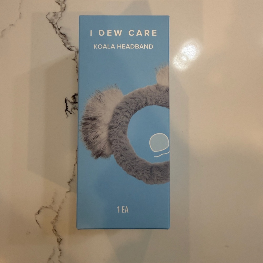 I Dew Care Gray Koala Headband